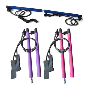 Exercise Bar Kit with Resistance Band