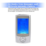 16 Modes Electrical Pulse Massager- Rechargeable